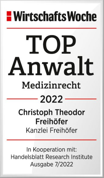 TOP_Anwalt_Medizinrecht_Rechtsanwalt_Freihoefer